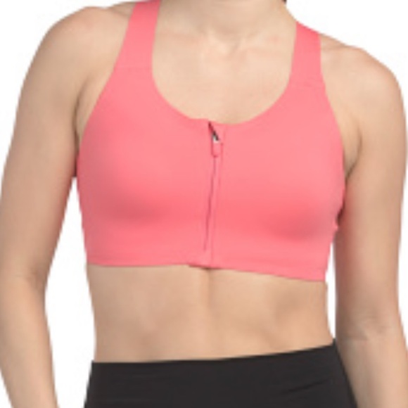 Move Theology *NWT* Women's High Impact Active Sports Bra with Front Zipper - Picture 1 of 9